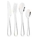 Gold Cutlery Set Stainless Steel Dinnerware Axyaa Tableware Party Kitchen Flatware
