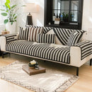 Axyaa Chenille Luxury Sofa Cushion: Anti-Slip All Season Sofa Cover for Home Decor