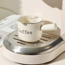 Axyaa High-Color Espresso Cup with Scale: High-Grade Ceramic Coffee Measuring Cup