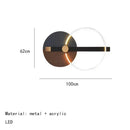 Axyaa LED Wall Light: Luxury Bedroom & Living Room Atmosphere Lamp