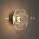 Axyaa Glass Lampshade Wall Lights: Home Decor Lighting for Living Room, Bedroom, Indoor