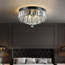Axya LED Crystal Ceiling Light for Modern Living Room and Bedroom Decor