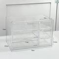 Axyaa Acrylic 9-Grid Jewelry Storage Box Organizer