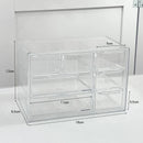 Axyaa Acrylic 9-Grid Jewelry Storage Box Organizer
