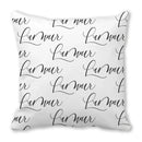 Heart Print Pillowcase for Home Decor by Axyaa - Love Cushion Cover