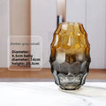 Axyaa Geometric Glass Vase Art Decor Flower Vessels Dried Flower Arrangement Craft