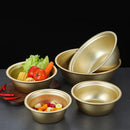 Axyaa Large Korean Aluminum Soup Pot Ramen Bowl for Home Kitchen Cooking