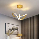 Axyaa Plafonnier LED Design Moderne, Montage en Surface, Éclairage d'Ambiance
