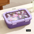 Axyaa 1250ML Cartoon Lunch Box & Soup Bowl Set