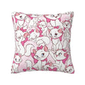 Axyaa Cat Kitten Luxury Pillow Cover Cartoon Animal Cushion Cover