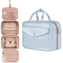 Axyaa Hangable Waterproof Makeup Bag, Travel Cosmetic Pouch