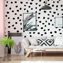 Axyaa Irregular Dots Wall Decal Vinyl Sticker Set for Kids Baby Girl Bedroom