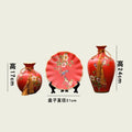 Axyaa European Vases Set for Home Decor, Living Room, Newlyweds & Gifts