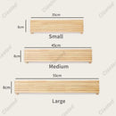 Axyaa Nordic Wood Wall Sconce: Modern LED Bathroom Lighting Fixtures