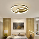 Axyaa LED Circle Chandelier Modern Ring Ceiling Light Acrylic Nordic Luminarias
