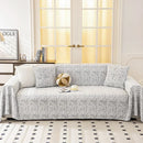 Axyaa Taro You Jacquard Sofa Cover: Universal, Stain-Proof & Durable