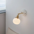 Axyaa Pumpkin Glass LED Wall Lamps Nordic Modern Wandlamp