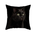 Axyaa Black Cat Pillowcases - Cute Kitty Design for Animal Lovers