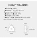 Axyaa Modern Nordic LED Wall Lamp for Bedroom Stairway Hotel Home Decor