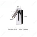 Axyaa LED Adjustable Reading Wall Lamp for Living Room Bedroom Lighting