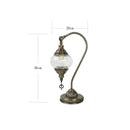 Axyaa Turkish Mosaic Swan Table Light DIY Material Package Night Lamp
