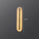 Axyaa Marble Copper Wall Lamp: Luxury Art for Hotel Bedroom, LED Indoor Lighting