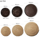 Axyaa Ceramic Plate Round Flat Breakfast Dessert Steak Sashimi Molecular Cuisine Tableware