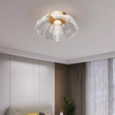 Axyaa Petal Ceiling Light: Luxury Warm Acrylic Bedroom Lighting Fixtures