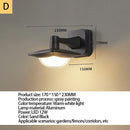 Axyaa LED Outdoor Wall Light: Waterproof & Modern for Courtyard, Garage, Balcony - Creative Design