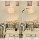 Axyaa Nordic Feather Floor Lamp LED White Fishing Light