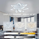 Axyaa Modern LED Ceiling Chandelier for Living Room & Bedroom - Smart Home Decor Lighting