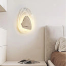 Axyaa Glass Stone Sconce Lamp LED Wall Light for Home and Restaurant Decor
