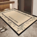 Axyaa Zero Formaldehyde Entry Door Mat - Crystal Velvet Suction Household Carpet