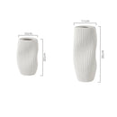 Axyaa Ceramic Flower Vase: Elegant Nordic Home Decor Ornament