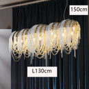 Nordic Pendant Lamp for Dining Room by Axyaa: Indoor Ceiling Lighting Chandelier for Living Room
