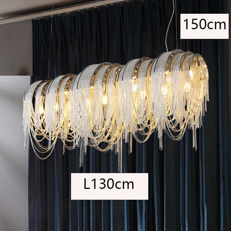 Nordic Pendant Lamp for Dining Room by Axyaa: Indoor Ceiling Lighting Chandelier for Living Room