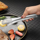 Axyaa Stainless Steel BBQ Tongs Set - Heat Resistant Kitchen Cooking Clips