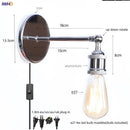 Axyaa Loft LED Wall Lights Vintage Wandlamp Living Room Bedroom Applique murale