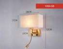 Axyaa LED Wall Lamp Modern Simple Bedroom Home Decor Scones Fixtures E27