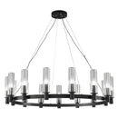 Axyaa Crystal Chandelier Pendant Lights LED Indoor Luxury Lighting Fixtures