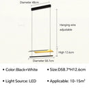Axyaa LED Chandelier: Modern Chinese Style for Living Room, Restaurant, Office, Kitchen, and Tea Room
