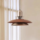 Axyaa Retro Metal LED Pendant Lights for Modern Dining Table Chandeliers