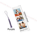 Memorial Acrylic Bookmark Custom Photo Text Tassel Printed Axyaa Mother's Father's Day Gift
