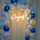 Axyaa 21-inch 'CONGRATS' Neon Light Sign for Graduation Party, Home, Bar, Restaurant Decor