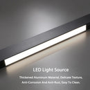 Axyaa Long Linear LED Ceiling Lamp for Minimalist Living Room, Bedroom, and Dining Room