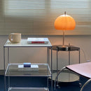 Axyaa Retro Glass Mushroom Bauhaus LED Floor Lamp Gradient Orange