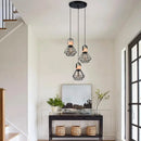 Axyaa Industrial Caged Pendant Light for Loft Bar Bedroom Dining Room