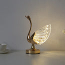 Axya Butterfly LED Desk Lamp: Elegant Crystal Touch Night Light