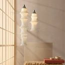 Axyaa Nordic Minimalist Fabric LED Pendant Light Chandelier for Home Decor