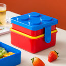 Axyaa Building Block Lunch Box: Portable & Sealed Food Storage Container for Kids